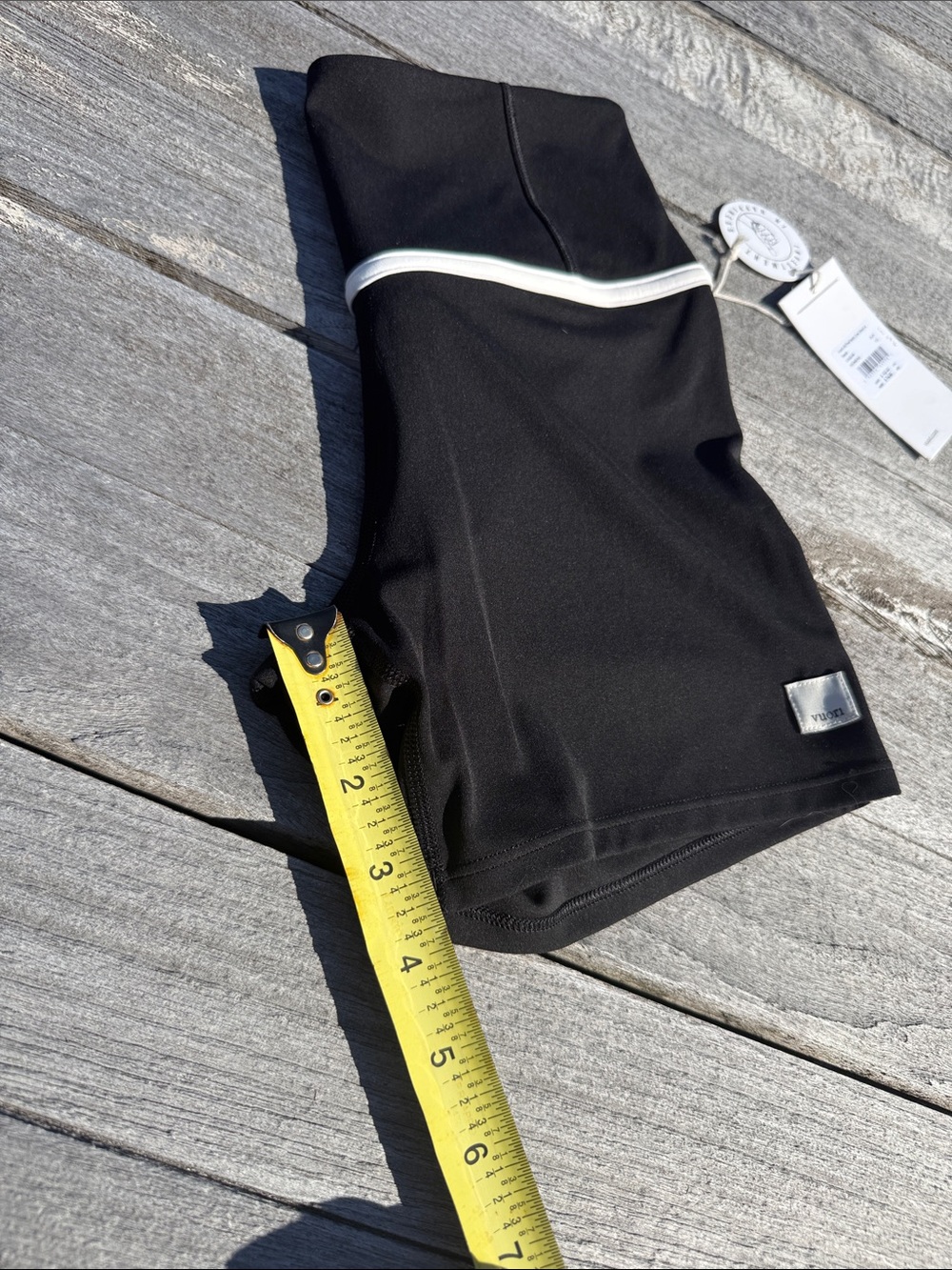 Vuori AllTheFeels Court Short 4" Black XS NWT Athletic Tennis Running Shorts - Picture 4 of 4